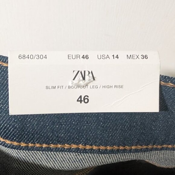 Zara | The Bootcut Cropped in Pure Blue - Picture 10 of 11